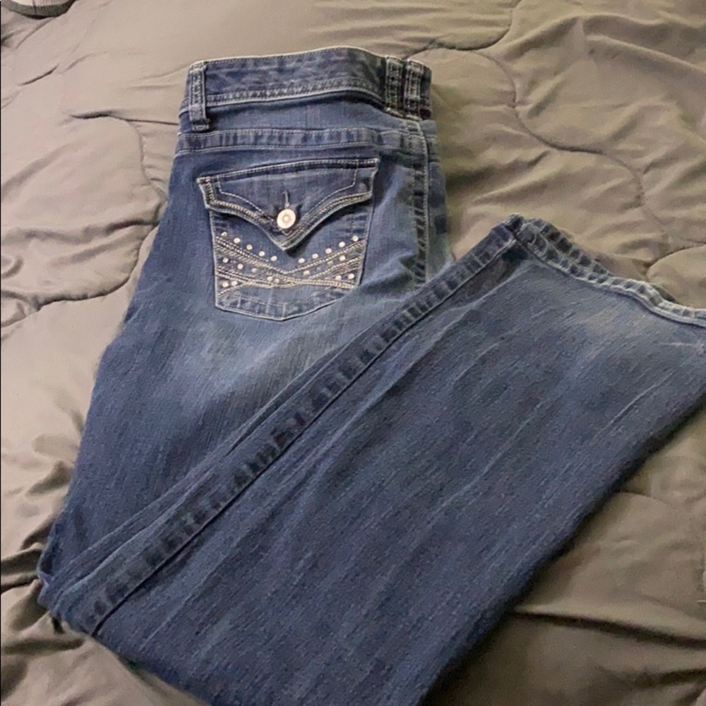 Apt 9 Jeans Bootcut 16 w